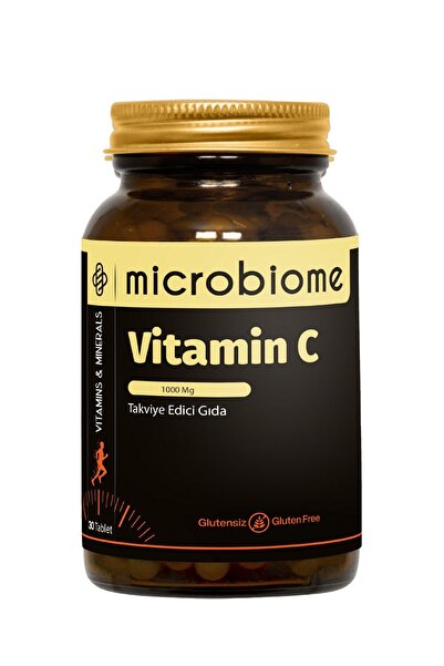 Microbiome Vitamin C 1000 Mg – Bağışıklık Ve Antioksidan Desteği 30 Tablet