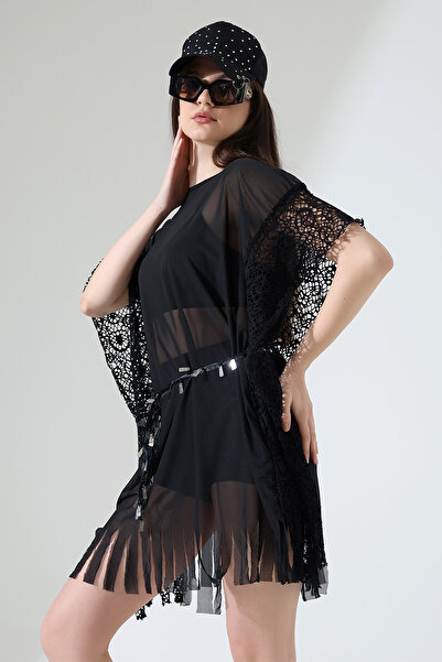 Esberin Lacy Tulle Pareo