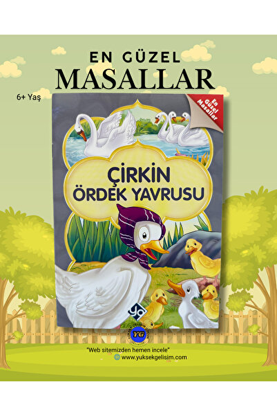 Burhan Yayınları DÜNYA MASALLARI SERİSİ ÇİRKİN ÖRDEK YAVRUSU