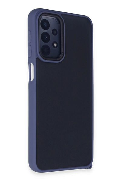 CepteToptan حافظة سامسونج جالاكسي A23 4G غطاء أنيق - أزرق فاتح - MKİ8013-3005