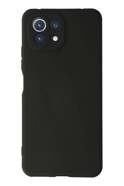CepteToptan حافظة هاتف Xiaomi MI 11 Lite من السيليكون الأول - أسود - MKİ3434-2305