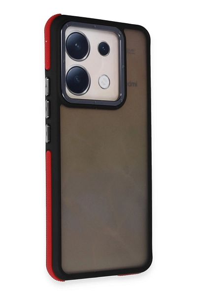 CepteToptan غطاء هاتف Xiaomi Redmi Note 13 Pro 5G Harvel - أحمر - MKI3252-2019