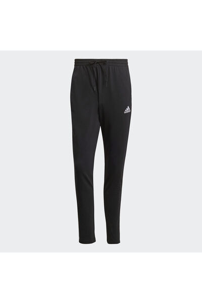 adidas Essentials Single Jersey Tapered Open Hem 3-Stripes Eşofman Altı