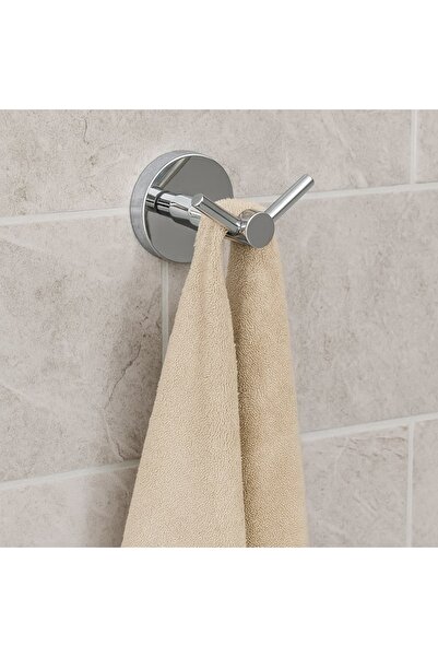 Genel Markalar VİDALI & YAPIŞKANLI HAVLU&BORNOZ ASKILIĞI-KROM