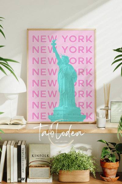 tablodea Design retro personalizat, în stil Pinterest, pictură pe tablou înră...