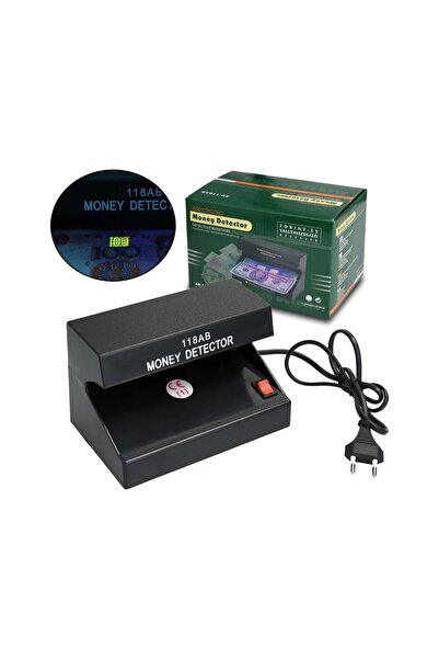 Ledim Money Decektör 118ab Tl Euro Dolar Kontrol Cihazı 110-220v Uv Işık Para...