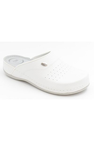 KCMN Bento D.R Recommended Orthopedic Sabo Slippers Non-Slip Sole Hospital Slippers White