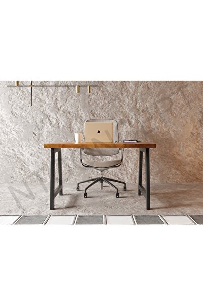 NT Concept Ntconcept Tuale Masif Ağaç Ofis Ve Çalışma Masası(75CM-120CM)
