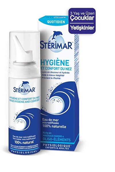 Sterimar Deniz Suyu Burun Spreyi 50 Ml-SKT:04/2027