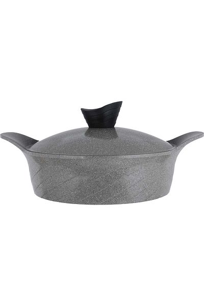 Tornado Beige Korean Granite Cookware Set, 9 Pieces