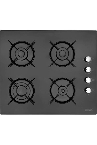 Eminçelik Ec-ah 1240 Bg60 Ankastre Gömmeli 4 Gözlü Siyah Ocak Sancak Alimer