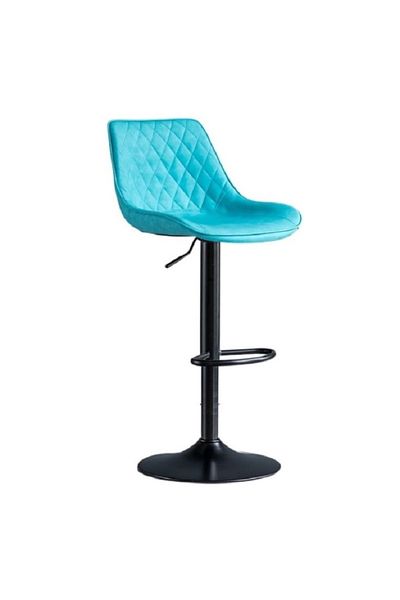 rexa Retro Swivel Bar Stool with Backrest – 360° Adjustable Height Chair for Restaurant, Café