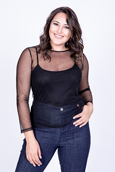 MYLİNE Tricou cu mânecă lungă File