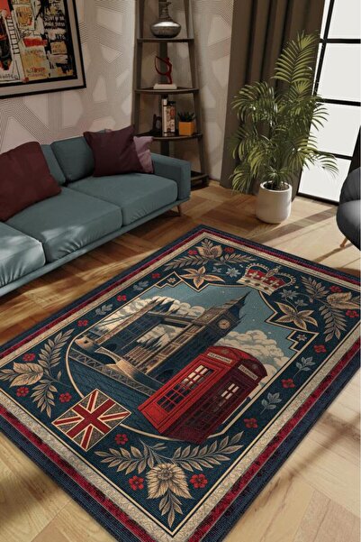 New York Themed Digital Printed Washable Cotton Based New York City Jul in Cities