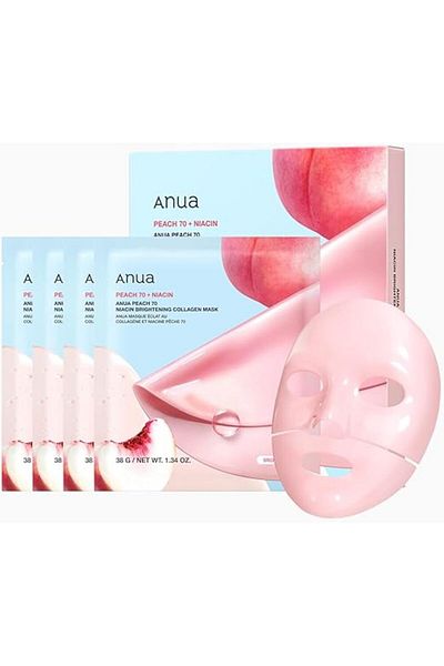 ANUA ANUA Peach 70 Niacin Brightening Collagen Mask