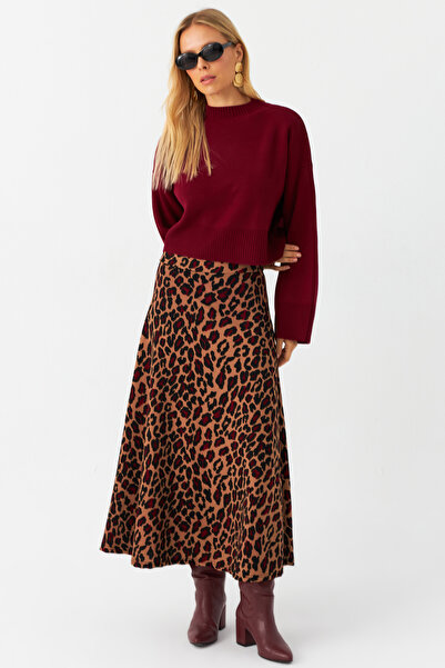 Cool & Sexy Teve mintás női A-vonalú szoknya - LON3007