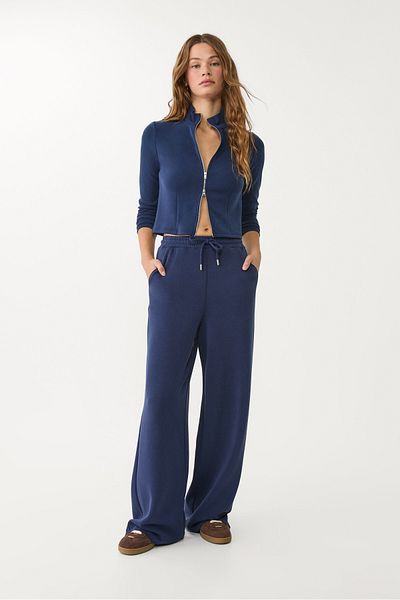 Stradivarius Palazzo Pants with Soft Texture