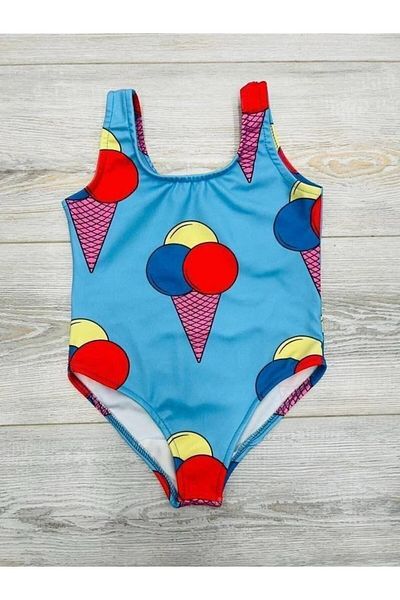 Yalçınoğlu Kids Set de bikini cu ciucuri pentru fete I Set de bikini cu ciucuri din două piese – Fete
