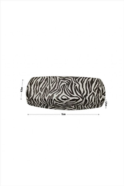 bonjorno aksesuar Patterned Glasses Case for Sunglasses (Strict) with Cleaning Cloth Gift