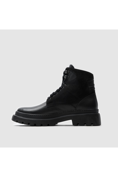 TOGO Siyah Hakiki Deri Erkek Comfort Bot [052267]