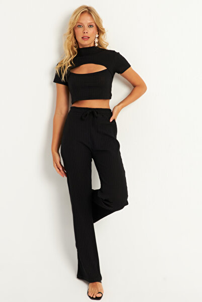 Cool & Sexy Fekete ablakos női szett XL2017