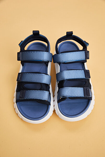 Vicco Cube Lightweight Men's Preschool Navy Blue Sandals