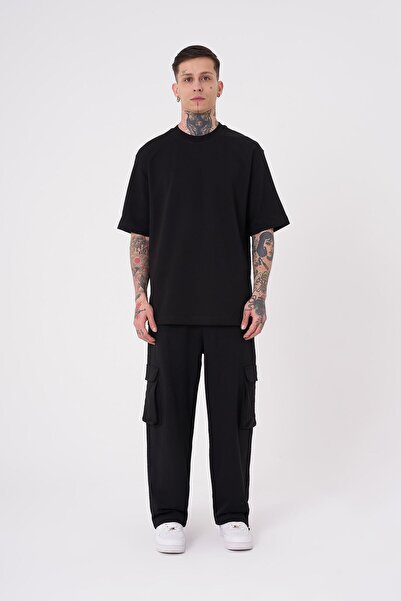 Machinist Ανδρικό No Name Basic Relaxed Μαύρο T-Shirt