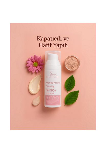 DOA KOZMETİK Doa Cosmetics Sunscreen Tone up Spf 50