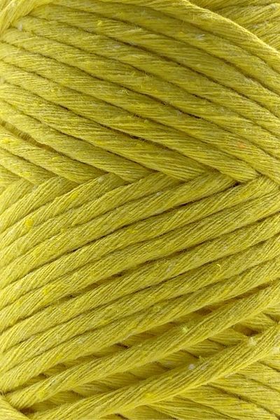 SENSY Premium Taranan Macrame Makrame Hobby Σχοινί ανοιχτό κίτρινο