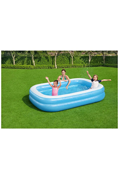 BESTWAY 3 Halkalı Dikdörtgen Havuz 262x175x51 Cm.