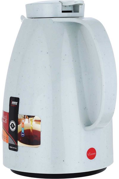 Alsaif Gallery Lima Thermos 1 Liter Light Gray Marble Squeeze