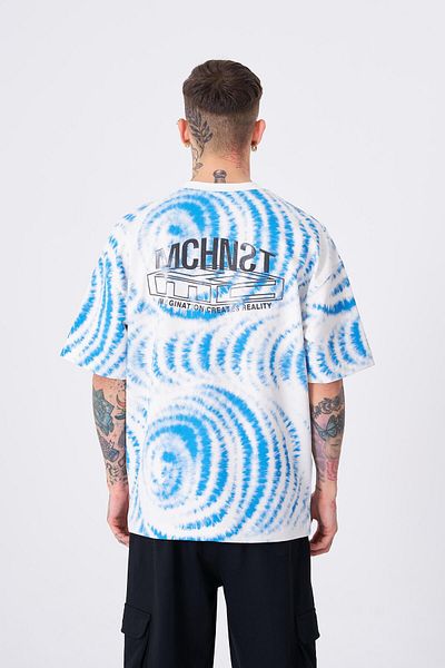 Machinist Ανδρικό μπλουζάκι Imagination Printed Oversize Ecru