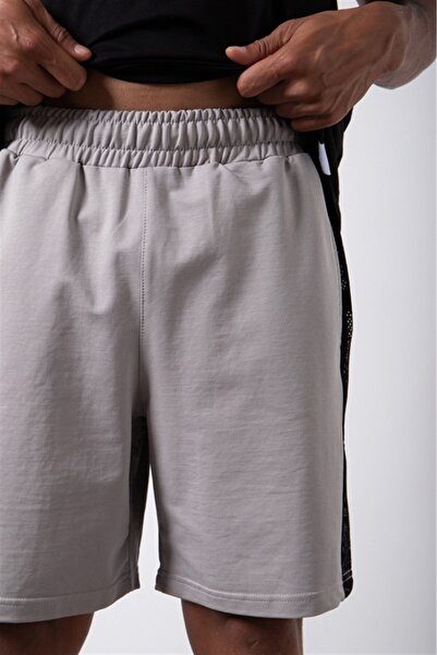 Machinist Чоловічі світло-сірі міні-шорти Born Again з кишенями