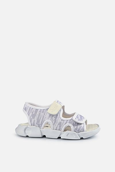 Vicco Kuki Lightweight Unisex Kids White Sandals