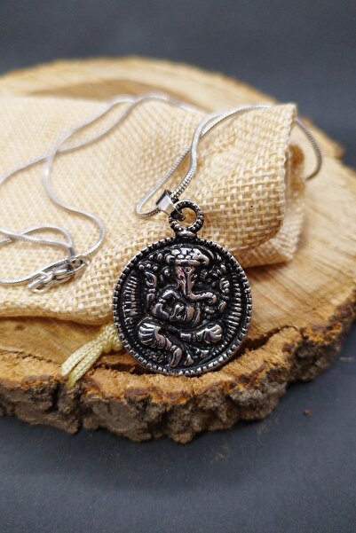 Balzamin Design Stainless Anti-Tarnish Steel Silver Color Ganesha Ganesha 316...
