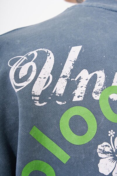 Machinist Блокбастер з принтом, праний чоловічий оверсайз-футболка - Ghost Cloudy