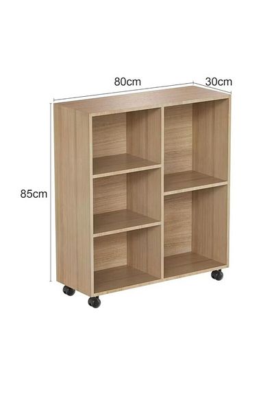 Generic Multifunctional Coffee Corner Cabinet with Open Storage Shelves, Perfect for Home Office or Kitchen,