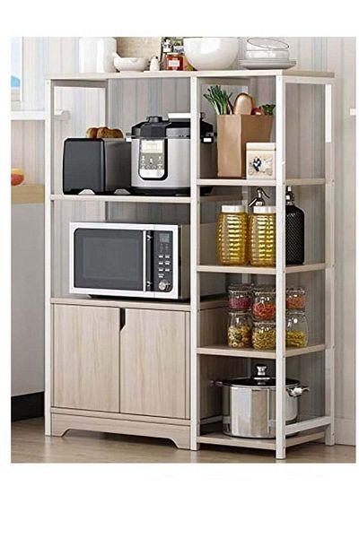 Generic Kitchen Standing Shelf / Units Kitchen Rack with Storage Cabinet 4 Tier/ Microwave Oven / Stand Spic