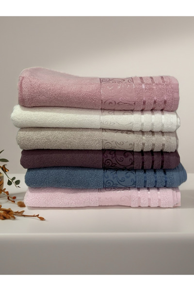 Nurpak 90x150 Дерен жакардовий рушник для ванної кімнати