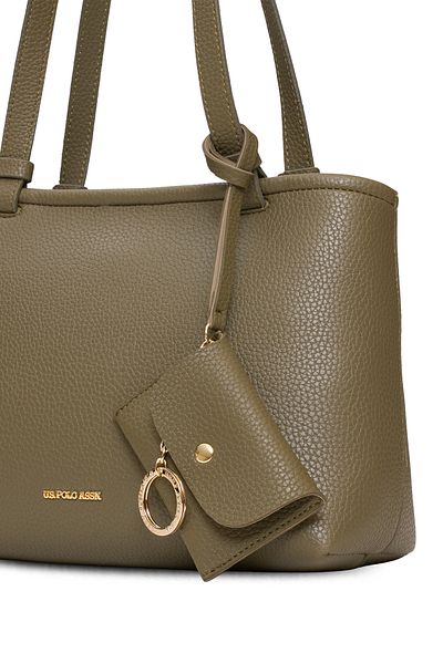 U.S. Polo Assn. Khaki Women's Shoulder Bag Us25550