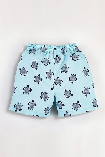 Gold Class Kidswear Ανδρικό σορτς κολύμβησης - Turtle Printed, Αδιάβροχο