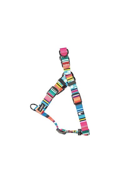 M-PETS Urban Style Jazz Stripes Chest Harness (L)