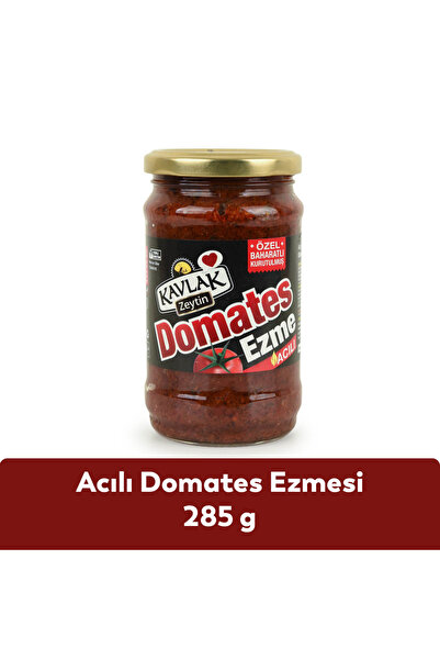 Kavlak Zeytin Acılı Domates Ezmesi 285 Gr Cam Kavanoz