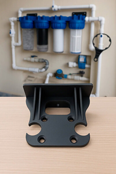 Watergold Su Arıtma Ve Yumuşatma Cihazı Housing Filtre Duvar Montaj Braketi