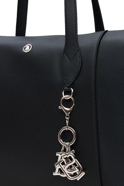 U.S. Polo Assn. Geantă neagră de umăr pentru femei Us25599
