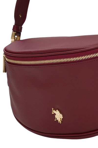 U.S. Polo Assn. Burgundy Women's Waist Bag Us25596