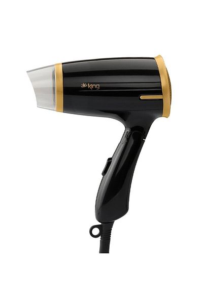 King Ksk437S Vilda Black Hair Dryer