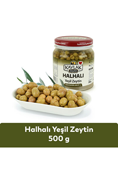 Kavlak Zeytin HALHALI YEŞİL ZEYTİN 500 GR