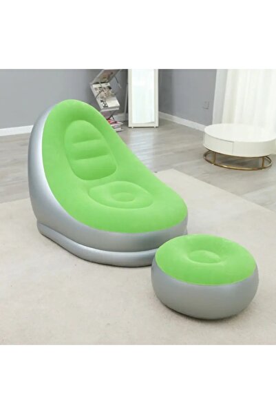 Lovelybird Şişme Taşınabilir Koltuk . Ayka Pedi.Katlanabilir Mobilya,Avrupa v...