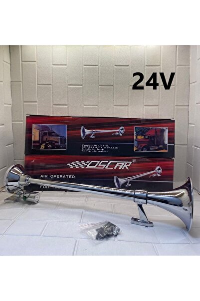 Oscar Marine Korna 24v 640mm Gemi Tır Kamyon Kornası Havalı Elektirik Motorlu korna Marin Korna 24V